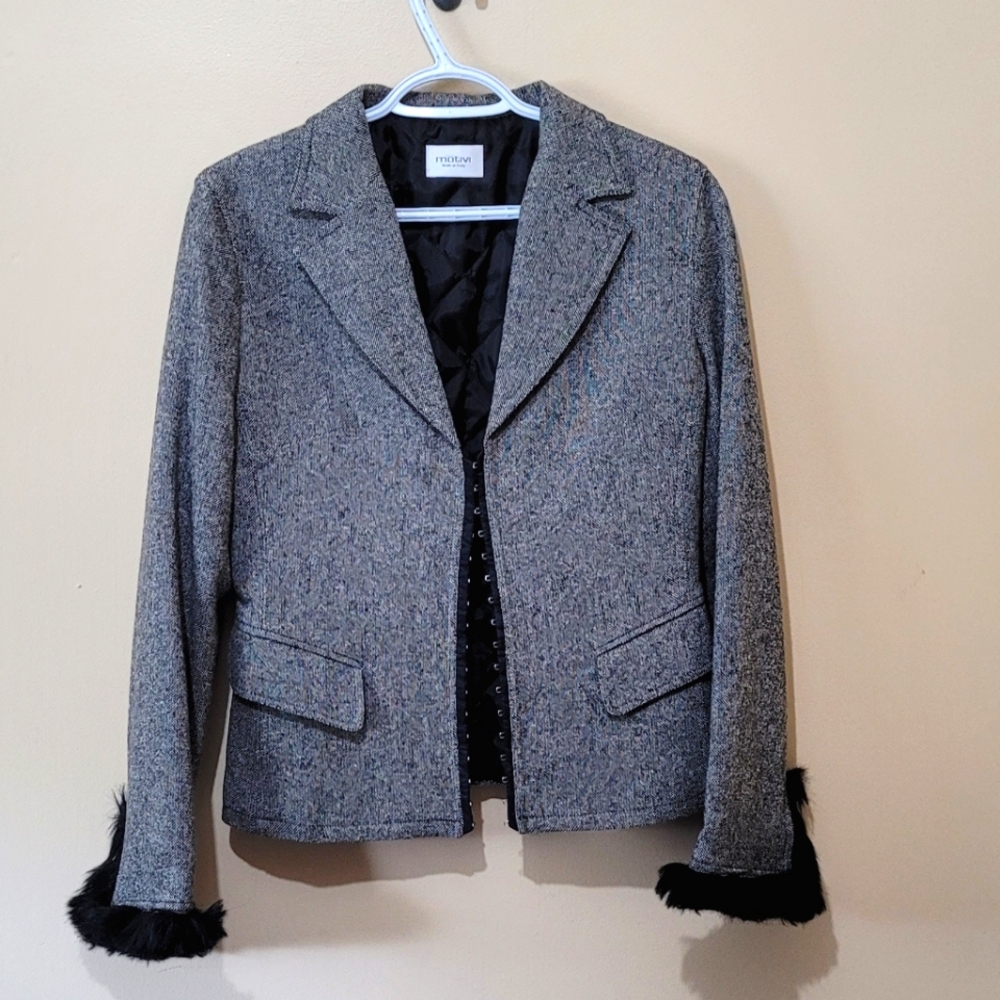 Motivi Wool Blend Jacket